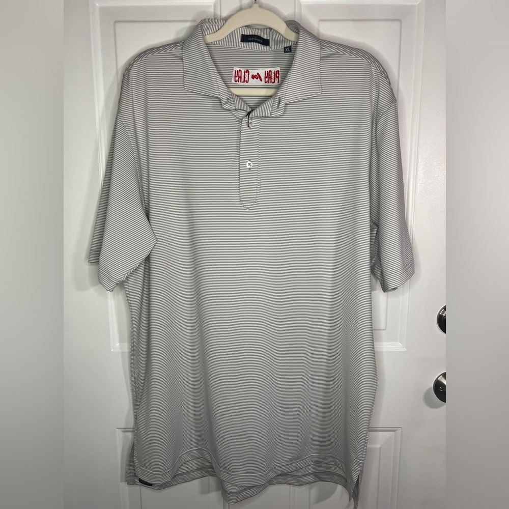 Turtleson Carter Stripe Performance Polo NWT Size XL